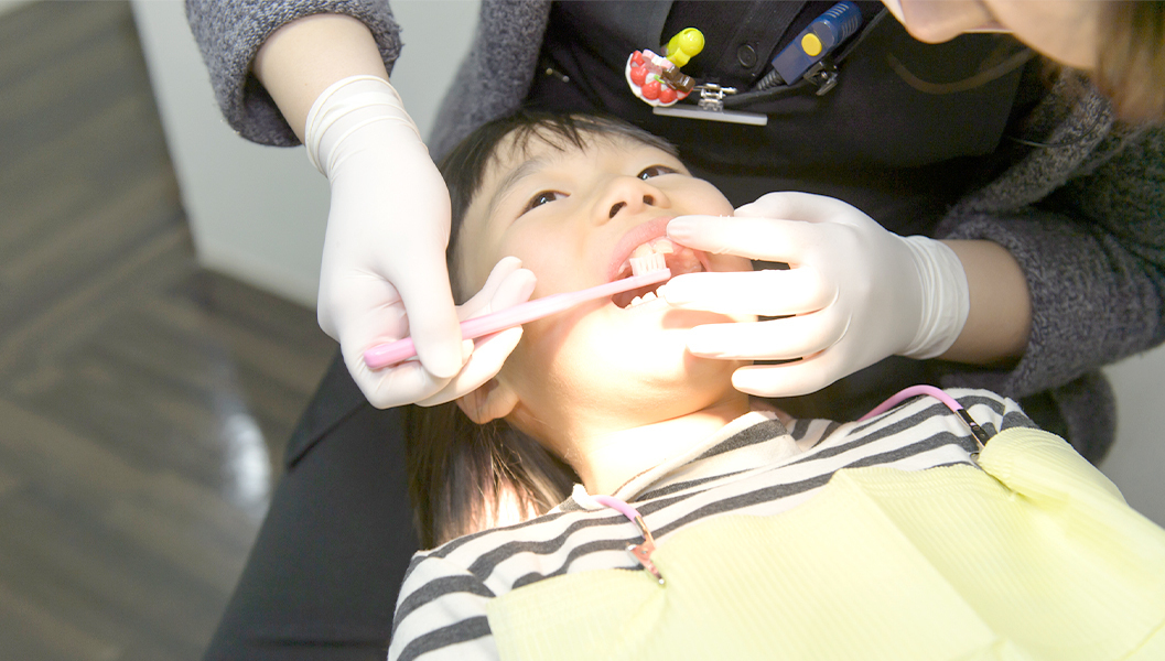 枚方市の小児の予防歯科