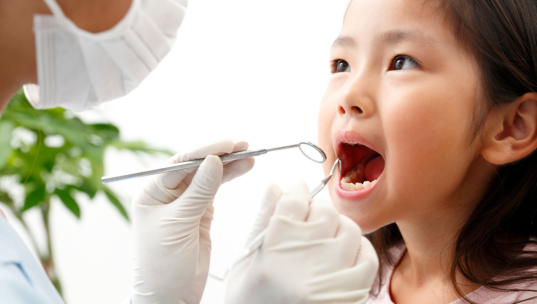 枚方市の小児の予防歯科